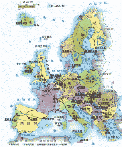选d啊,俄罗斯在欧洲西部的,自己看看地图图片